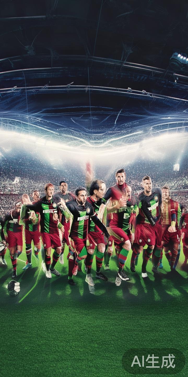 国际米兰足球俱乐部体育发展现状与未来发展战略分析 国际米兰近年来在竞技层面表现突出,球队核心阵容的年